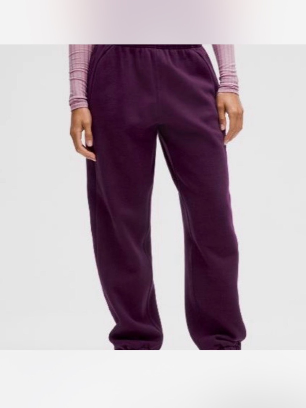 lululemon Women's Deep Plum Jogger Pants
